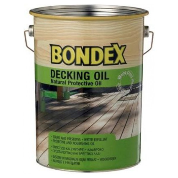 שמן לדק Bondex - במספר גוונים *איסוף עצמי בלבד*