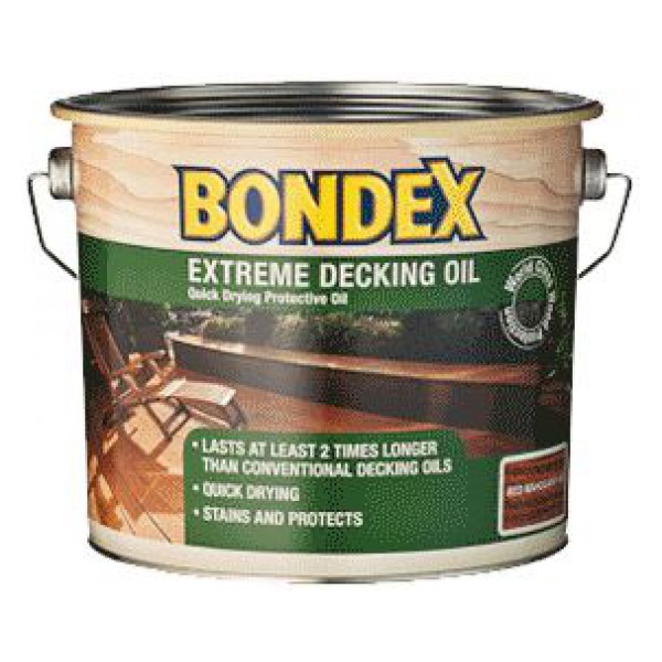 שמן לדקים Bondex Extreme - עמידות כפולה *איסוף עצמי בלבד*