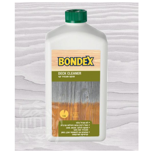 חומר מרוכז לניקוי דקים 5 ליטר - Bondex Deck Cleaner