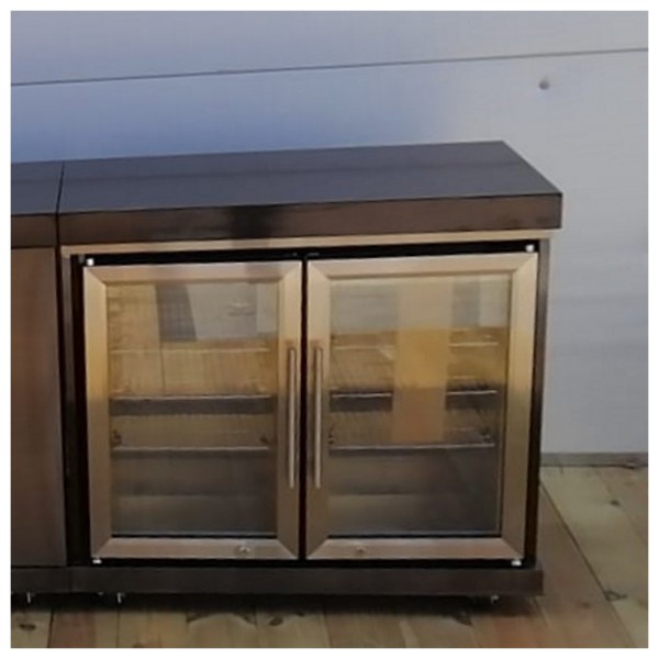 מקרר חוץ שחור פרימיום 304 KR11