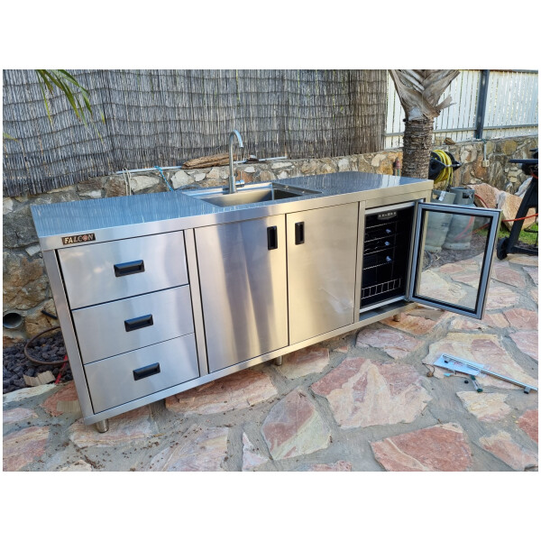 ⁦יחידת כיור לגינה מפואר דגם ארז⁩ – תמונה ⁦2⁩