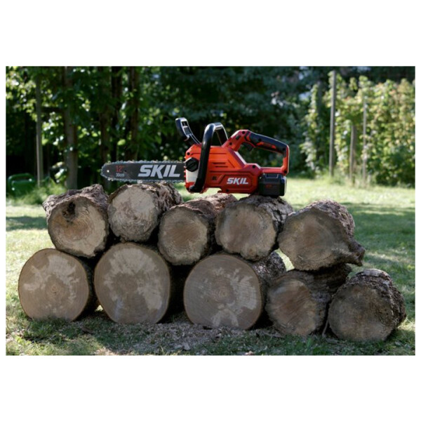 ⁦מסור שרשרת חשמלי נטען 20V Brushless להב "12 (30 ס"מ) - גוף בלבד SKIL⁩ – תמונה ⁦5⁩