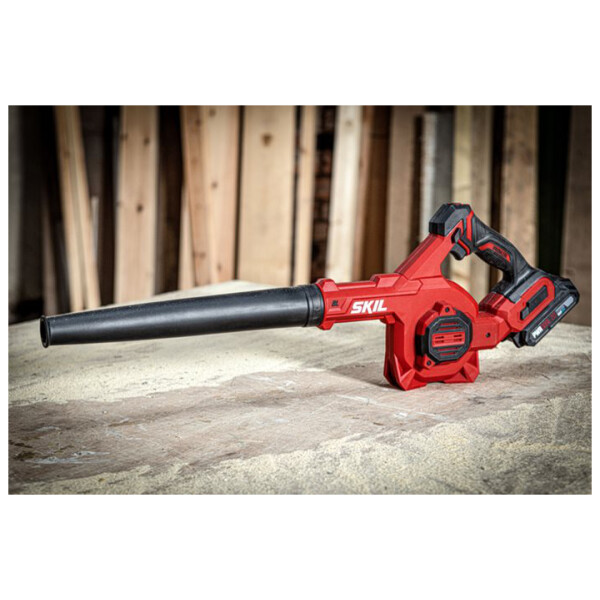 ⁦מפוח רב תכליתי נטען 20V Brushless אלקטרוני + פיות שונות – גוף בלבד SKIL⁩ – תמונה ⁦4⁩