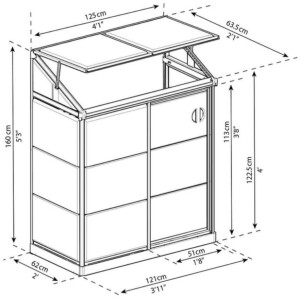 0.6×1.3 LEAN TO