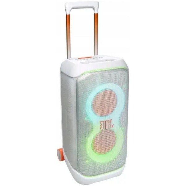 רמקול מסיבות אלחוטי נייד JBL PartyBox Stage 320 240W עם ידית צבע לבן