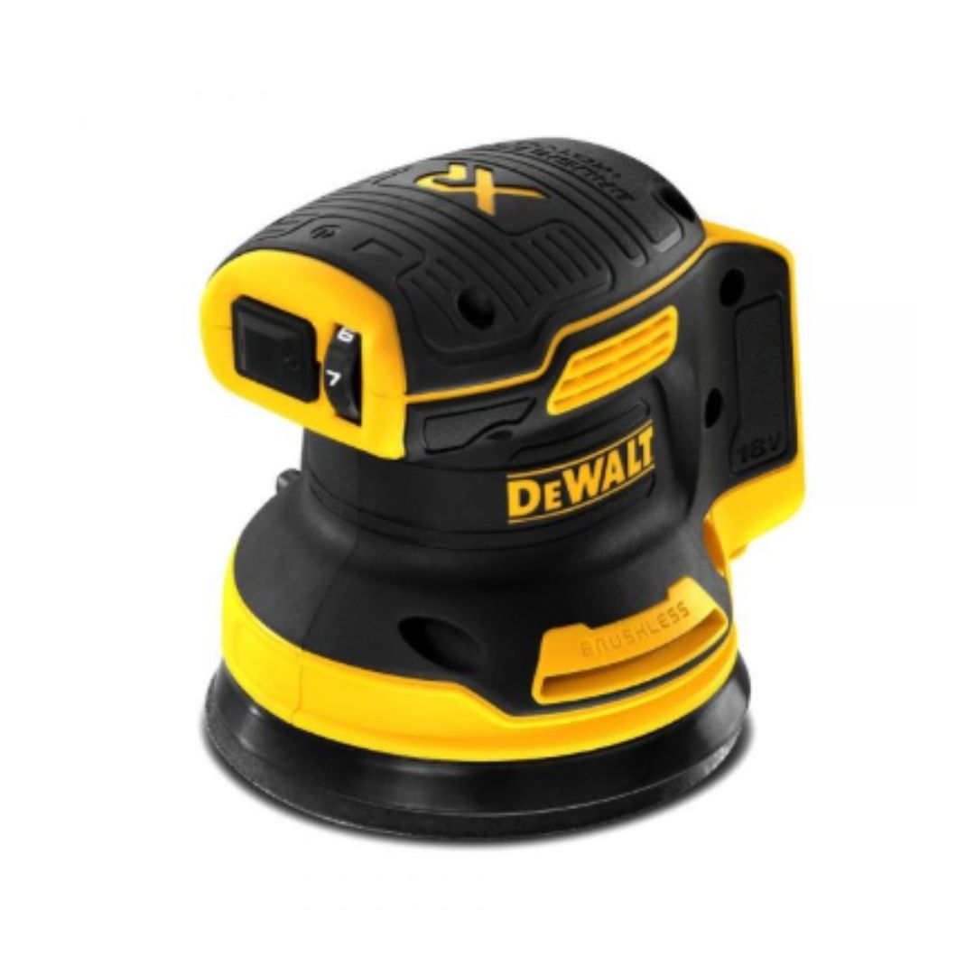 מלטשת אקצנטרית נטענת 18V "5 Brushless מבית DeWalt – דגם DCW210N (גוף בלבד)