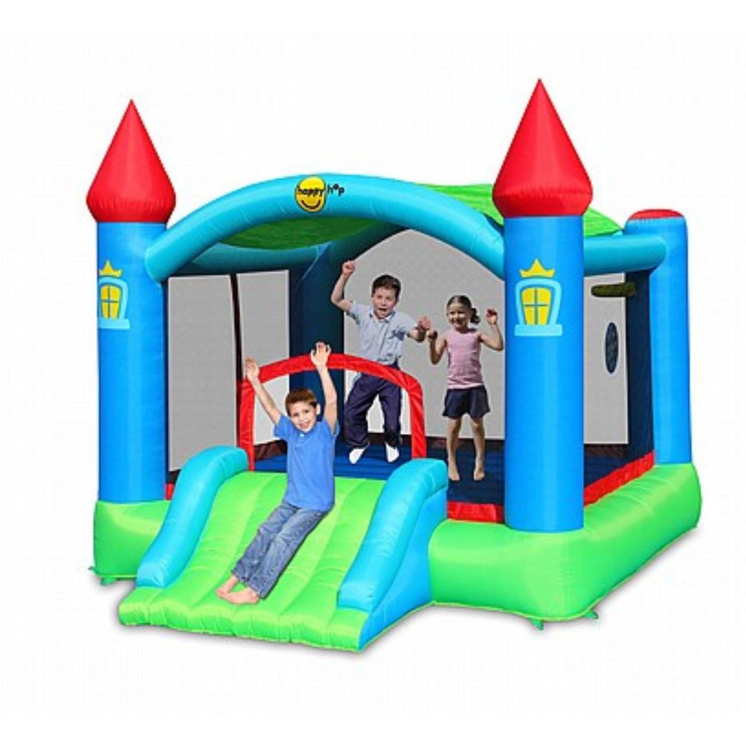 מתקן קפיצה מתנפח טירה גדולה ומקורה דגם 9445 Happy Hop