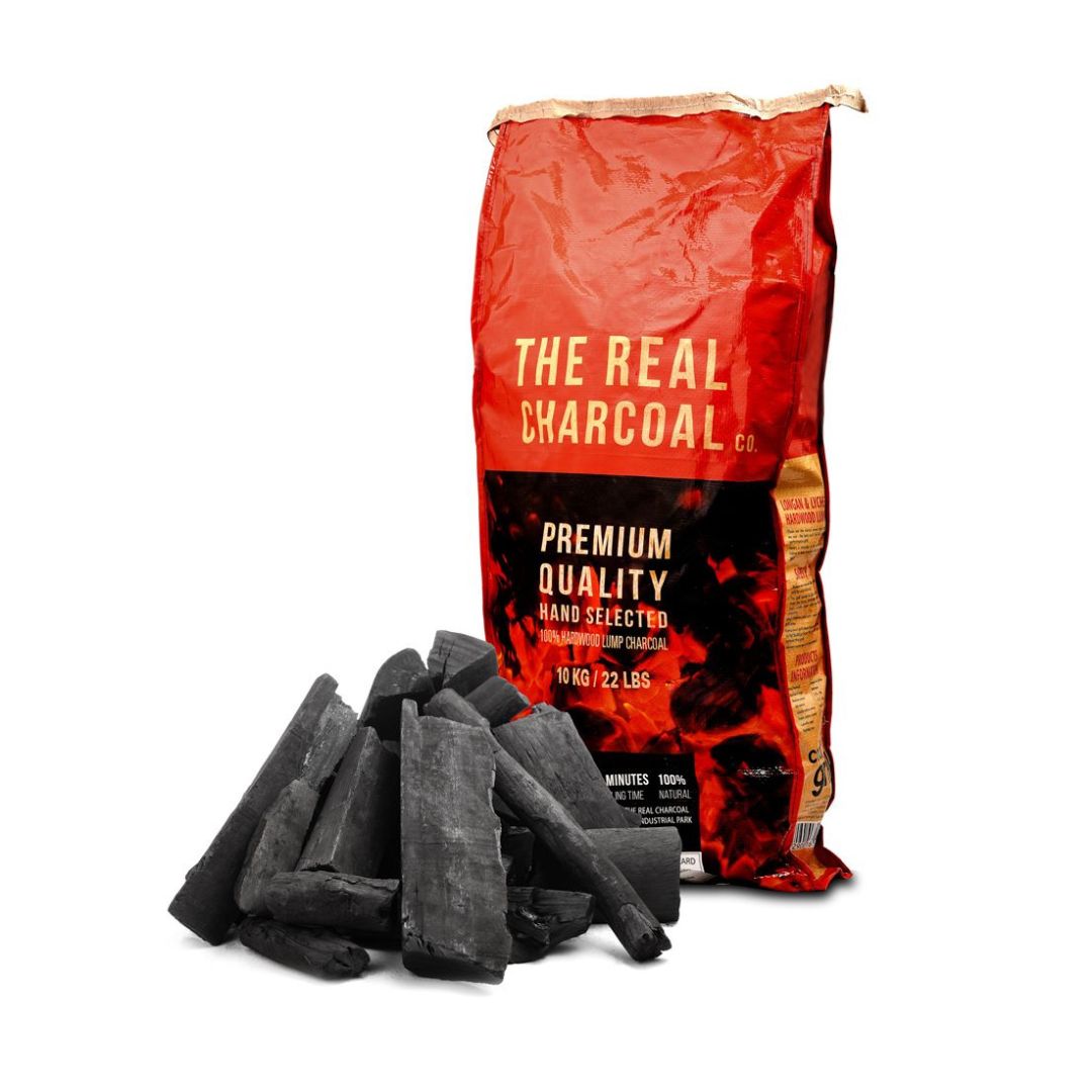 פחמים מובחרים באיכות מעולה 10 ק|ג The Real Charcoal