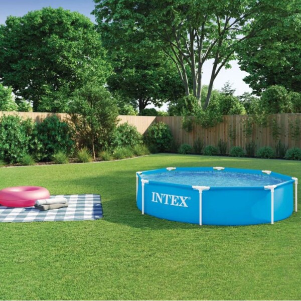 ⁦בריכת עמודים עגולה בקוטר 244X51 ס"מ דגם 28205 מבית INTEX⁩ – תמונה ⁦3⁩