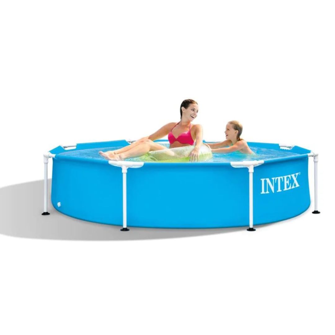 בריכת עמודים עגולה בקוטר 244X51 ס"מ דגם 28205 מבית INTEX