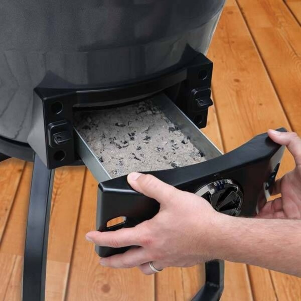 ⁦מעשנת פחם מקצועית Broil King KEG 5000 – צבע שחור⁩ – תמונה ⁦2⁩