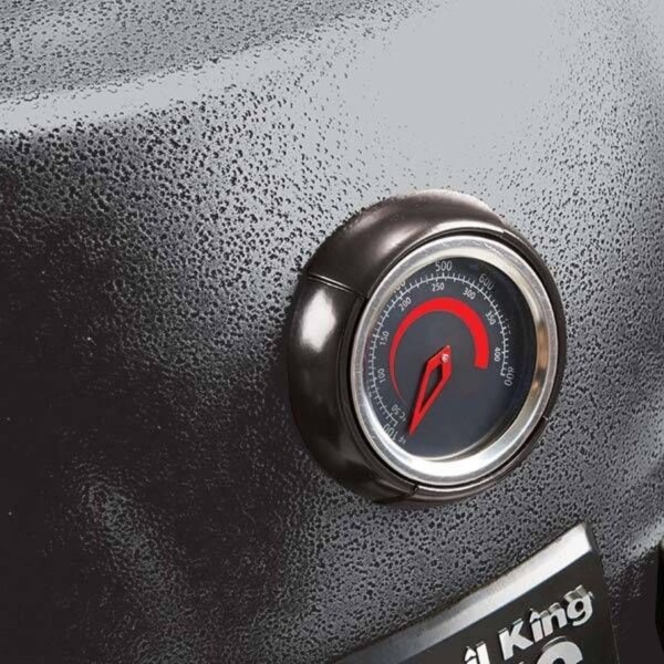 ⁦מעשנת פחם מקצועית Broil King KEG 5000 – צבע שחור⁩ – תמונה ⁦4⁩