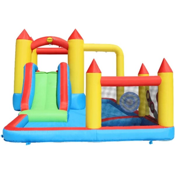 ⁦מתקן מתנפח משולב מקפצה ובריכת כדורים מבית Happy Hop – דגם 9751⁩ – תמונה ⁦3⁩