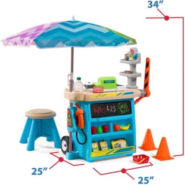⁦דוכן מכירות נייד לחצר לילדים מבית  Step2 ארה"ב⁩ – תמונה ⁦3⁩