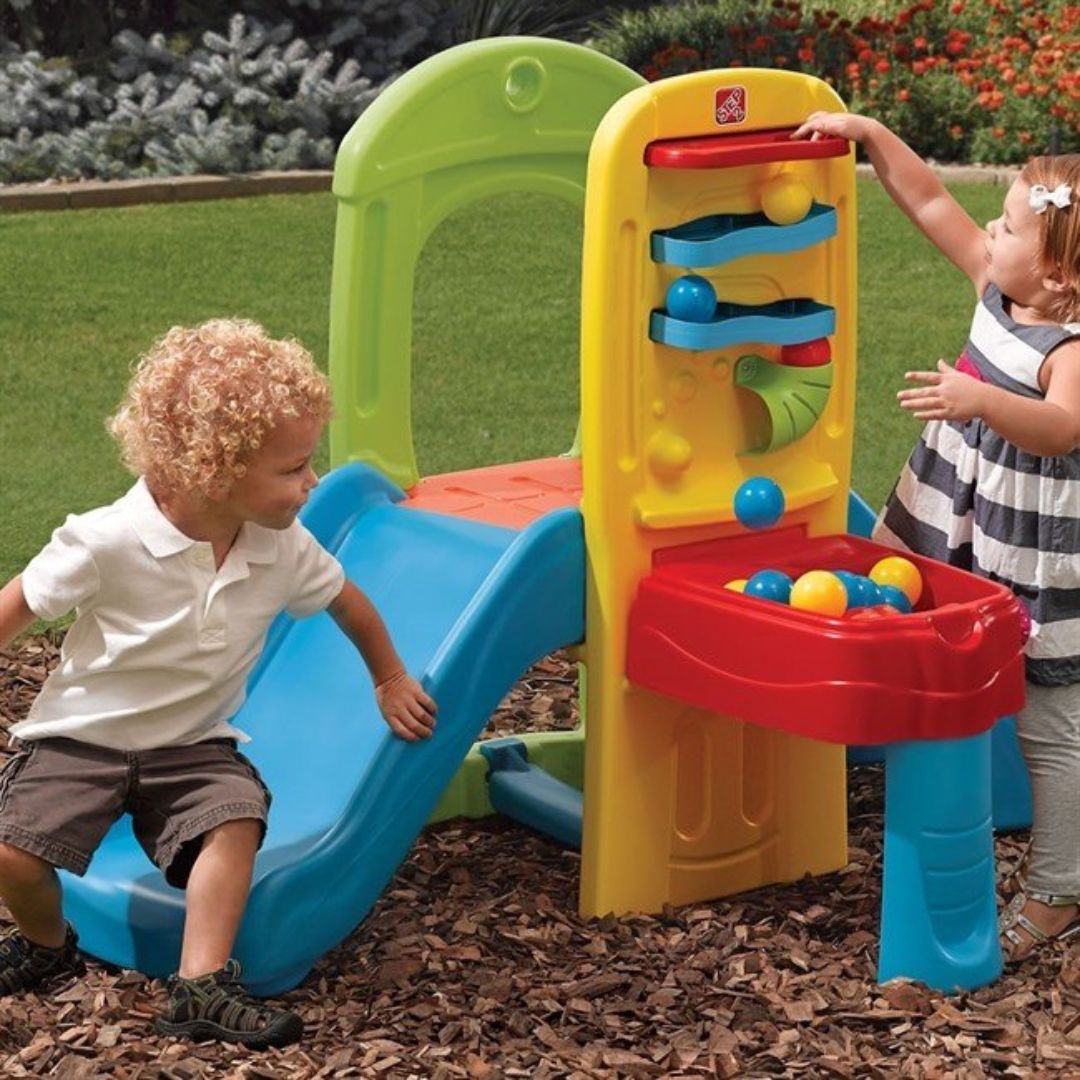מתקן פעילות כדורים לפעוטות  PLAY BALL FUN CLIMBER מבית STEP2 ארה"ב
