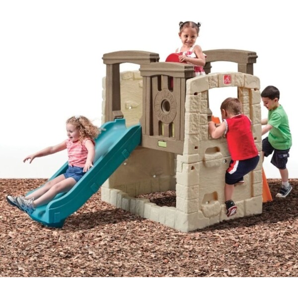 מתקן פעילות לחצר Woodland Climber™ הרפתקה בטבע הפרטי שלכם מבית STEP2 ארה"ב