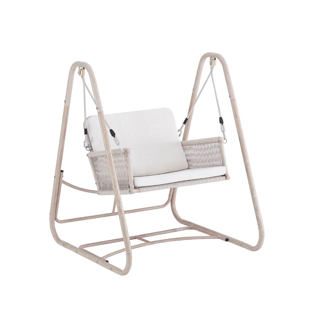 נדנדת חבלים דגם שיקגו – עיצוב יוקרתי ונוחות מושלמת לגינה