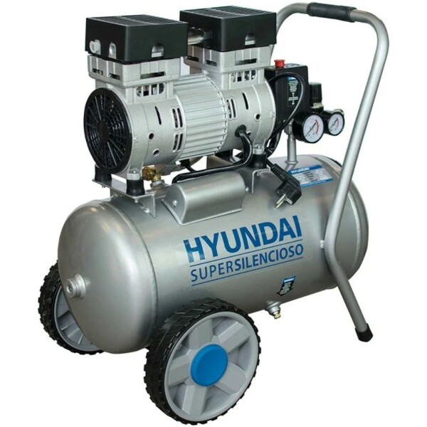 ⁦קומפרסור מושתק מדחס 24L מבית יונדאי HYAC24-1S – ביצועים שקטים בעוצמה גבוהה⁩ – תמונה ⁦5⁩