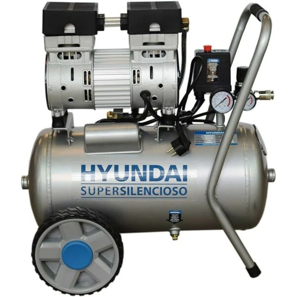 ⁦קומפרסור מושתק מדחס 24L מבית יונדאי HYAC24-1S – ביצועים שקטים בעוצמה גבוהה⁩ – תמונה ⁦6⁩