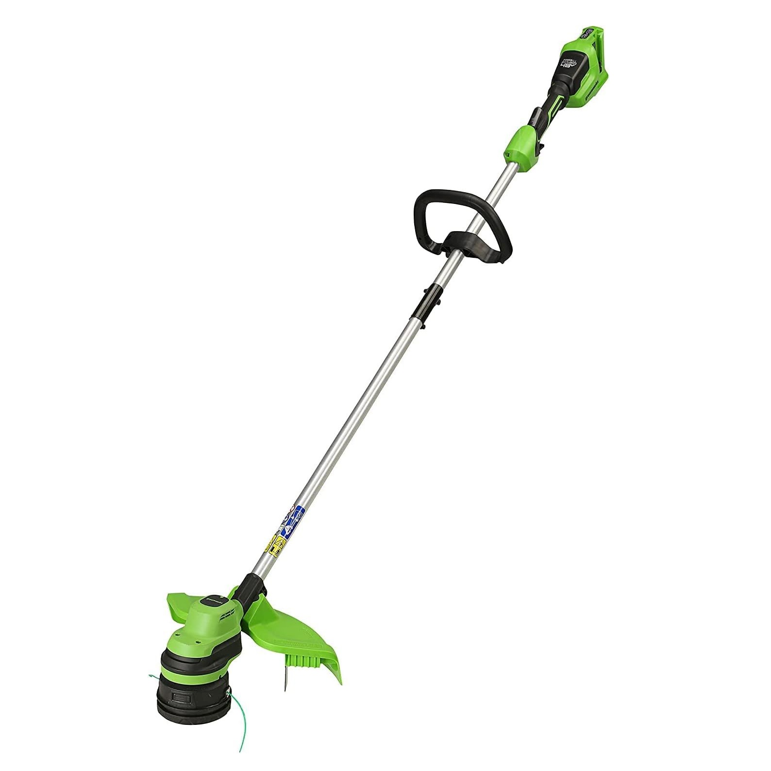 חרמש קוצץ קנטים נטען בראשלס רוחב חיתוך 33 ס״מ (גוף בלבד) GREENWORKS 99532-2 48V