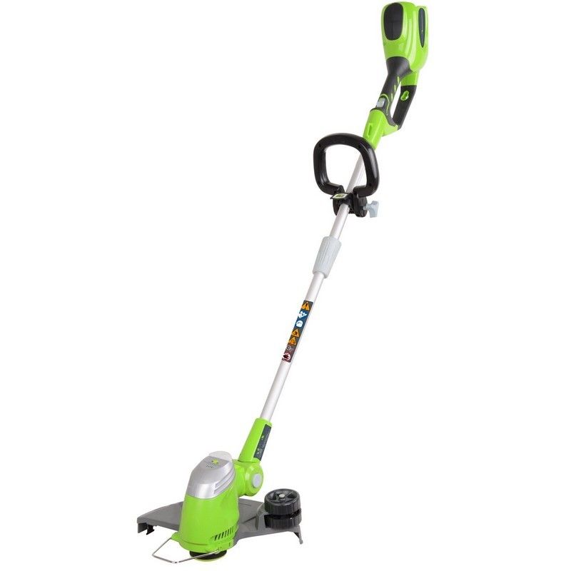חרמש קוצץ קנטים נטען קוטר 30 ס"מ GREENWORKS 99503 24V DELUXE (גוף בלבד)