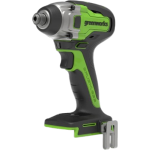 מברגת אימפקט נטענת בראשלס 24V (גוף בלבד) מבית GREENWORKS