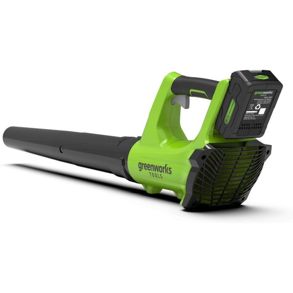 ⁦מפוח עלים נטען קומפקטי וקל משקל (גוף בלבד) - 24V GREENWORKS 99506-1⁩ – תמונה ⁦5⁩