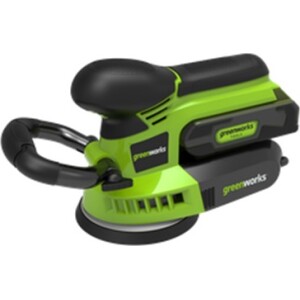 מלטשת אקצנטרית נטענת 24V - קוטר 5" (גוף בלבד) מבית GREENWORKS