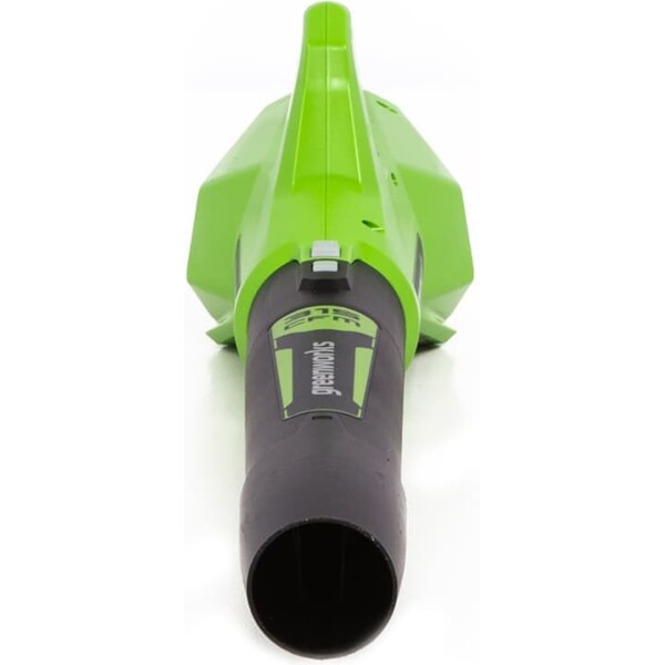 מפוח עלים GREENWORKS GEN2 24V דגם 99506-9 קומפקטי וקל משקל עם בקרת מהירות כפולה לשימוש ביתי