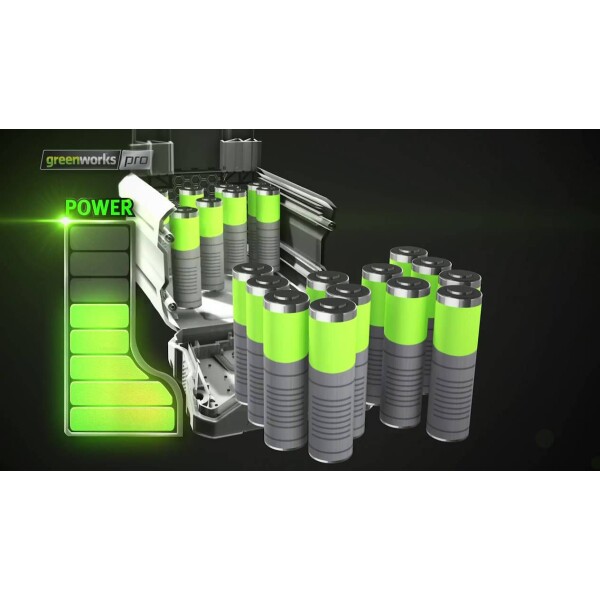 ⁦סוללת ליתיום 2Ah 24V דור 2 מבית GREENWORKS⁩ – תמונה ⁦5⁩