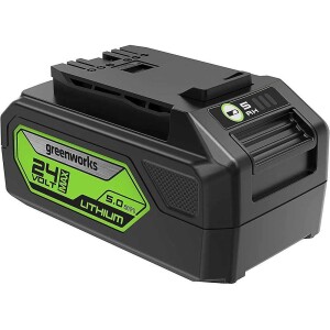 סוללת ליתיום 5Ah 24V (כולל יציאת USB) מבית GREENWORKS
