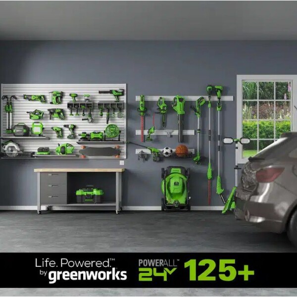⁦אקדח חום נטען 24V כולל סוללות 2Ah ומטען מבית  GREENWORKS⁩ – תמונה ⁦5⁩