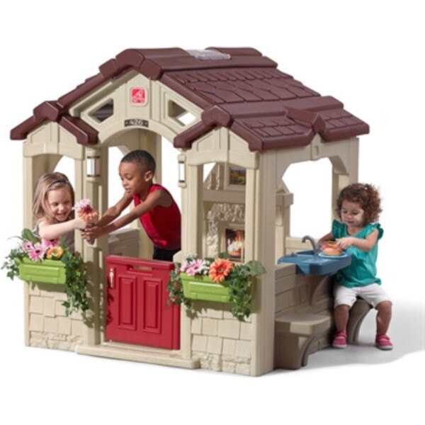 בית הקיץ לילדים דגם 8674 Charming Cottage מבית STEP2 ארה"ב