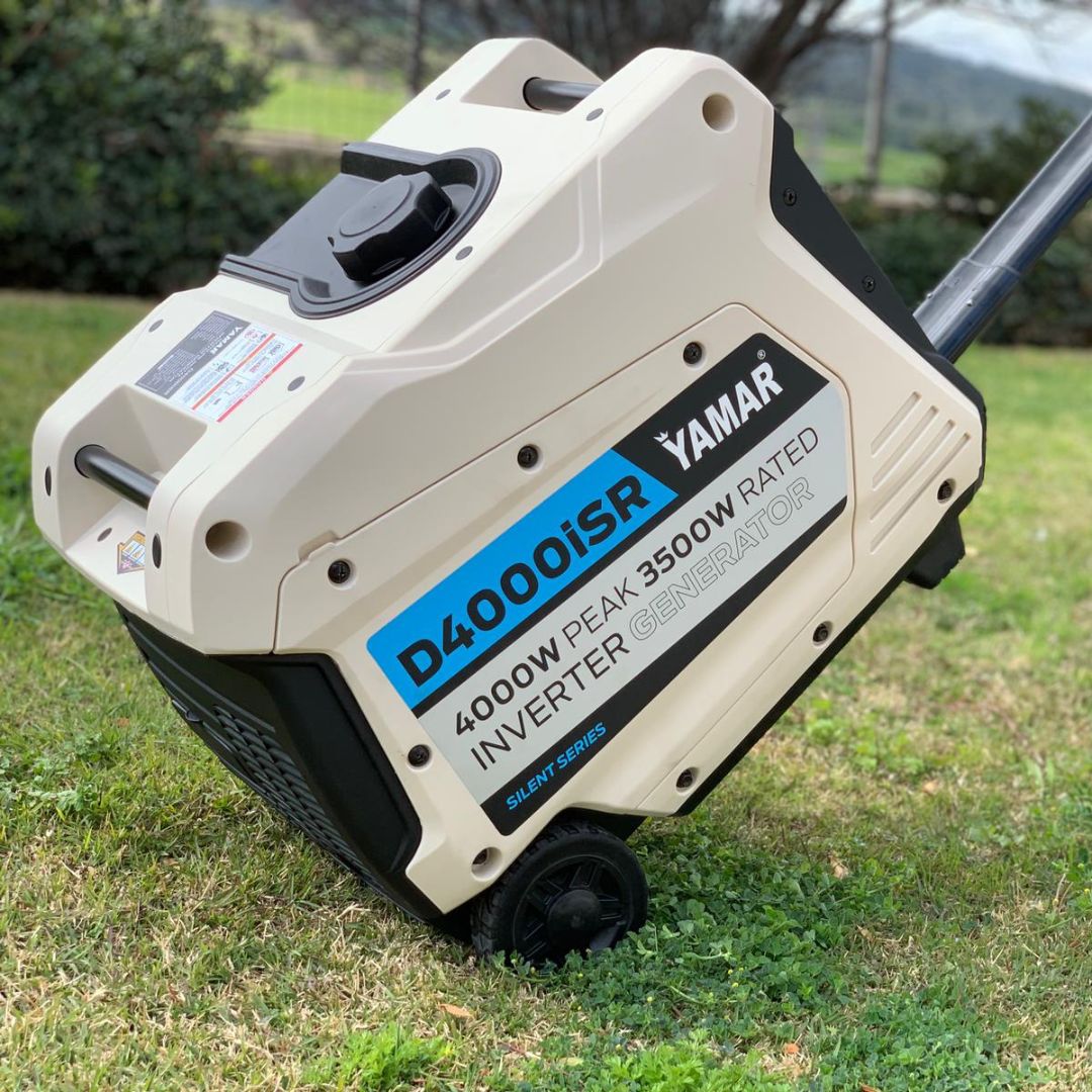 גנרטור בנזין אינוורטר מושתק 4000W מופעל במשיכה, בכפתור או בשלט רחוק מבית YAMAR