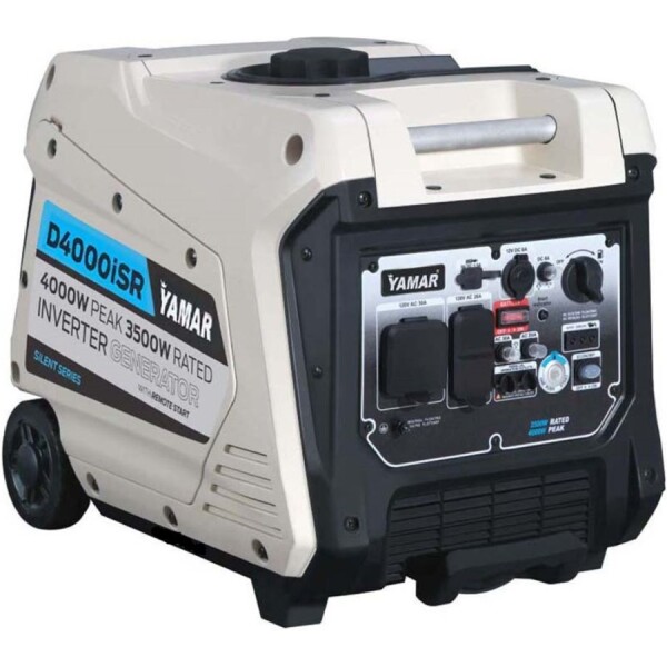 ⁦גנרטור בנזין אינוורטר מושתק 4000W מופעל במשיכה, בכפתור או בשלט רחוק מבית YAMAR⁩ – תמונה ⁦2⁩