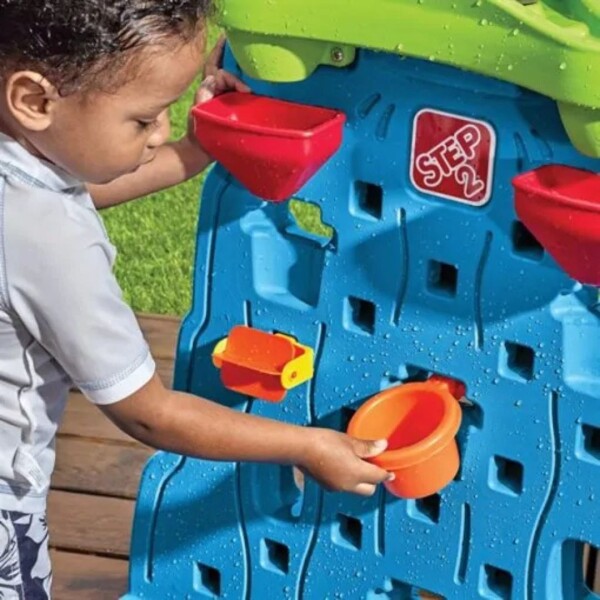 ⁦פינת פעילות מפל מים דו-צדדית משחק מים מהנה ומעורר דמיון מבית Step2 ארה"ב⁩ – תמונה ⁦3⁩