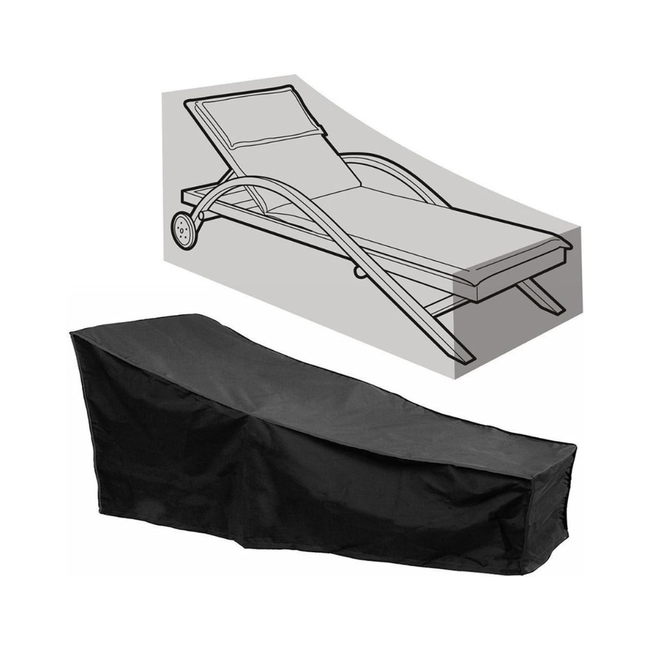 כיסוי מיטת שיזוף XL 203X91X81 צבע שחור