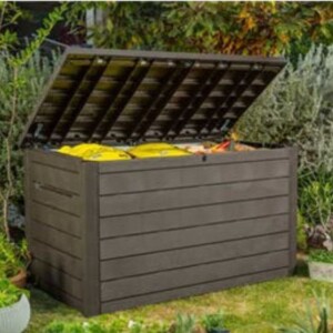 ארגז אחסון 870 ליטר אונטריו מבית כתר KETER פלסטיק