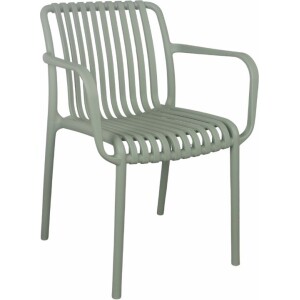 כסא פלסטיק רשת צבע אבוקדו דגם דור כולל ידיות