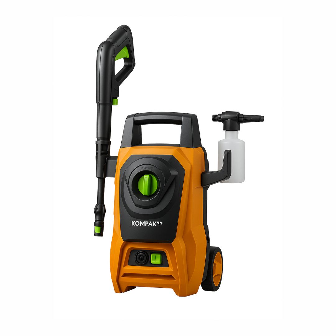 מכונת שטיפה קומפקטית 110 באר עם מקציף סבון מבית KOMPAK