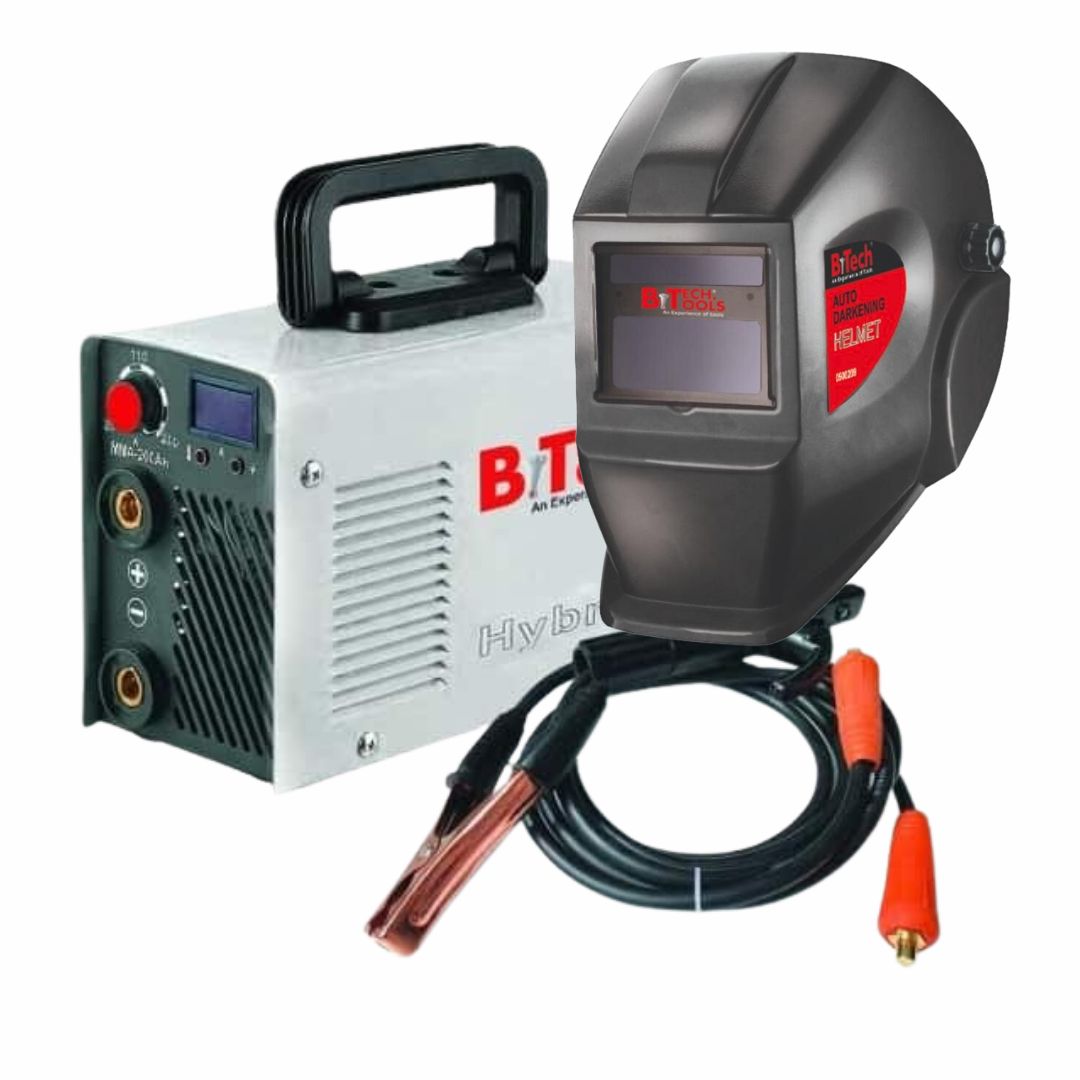 רתכת היברידית IGBT Hybrid 200AH כולל מסכת אלקטרונית פנים מלאה