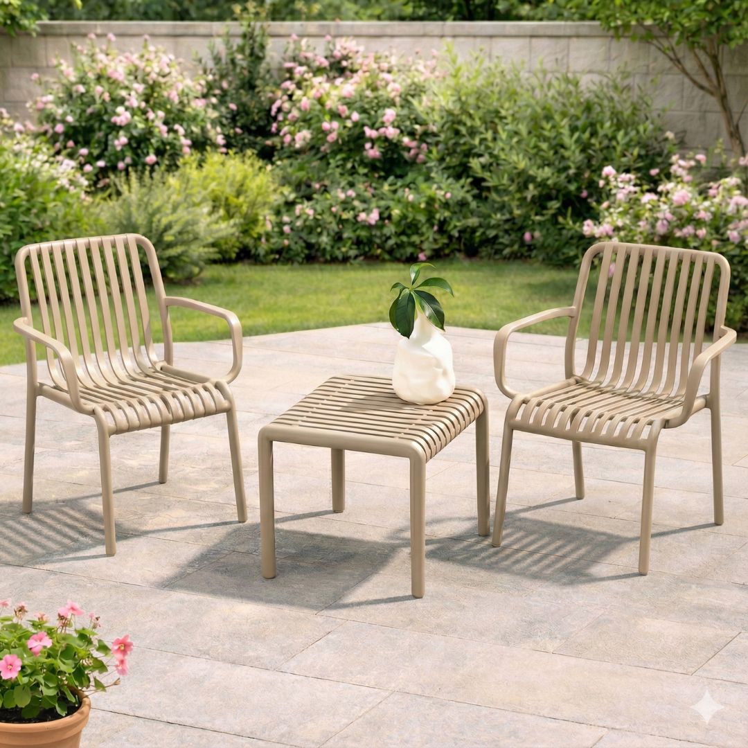 פינת ישיבה זוגית דגם טופז בצבע קאמל