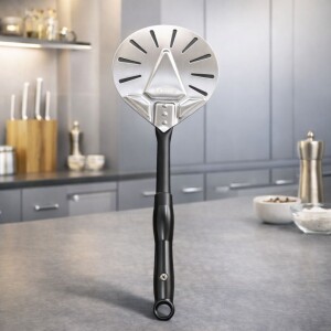 כף סיבוב לטאבון מקצועית עשויה מאלומיניום 17 ס"מ קוטר