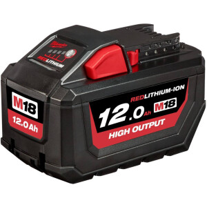 סוללה Milwaukee 18V 12A מילווקי