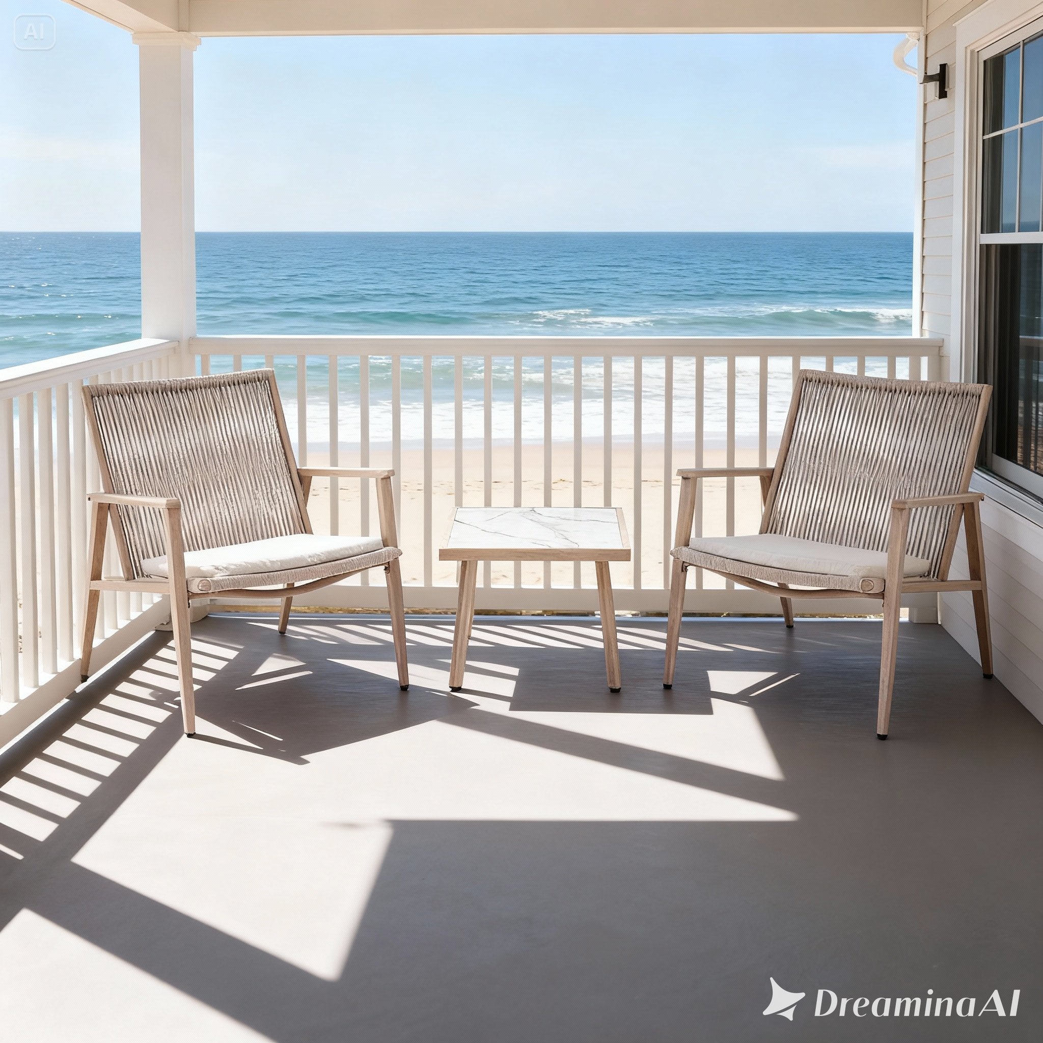 סט פינת ישיבה זוגית דגם גולדן מתכת חבלים אלגנטיות ונוחות באווירת חוץ יוקרתית