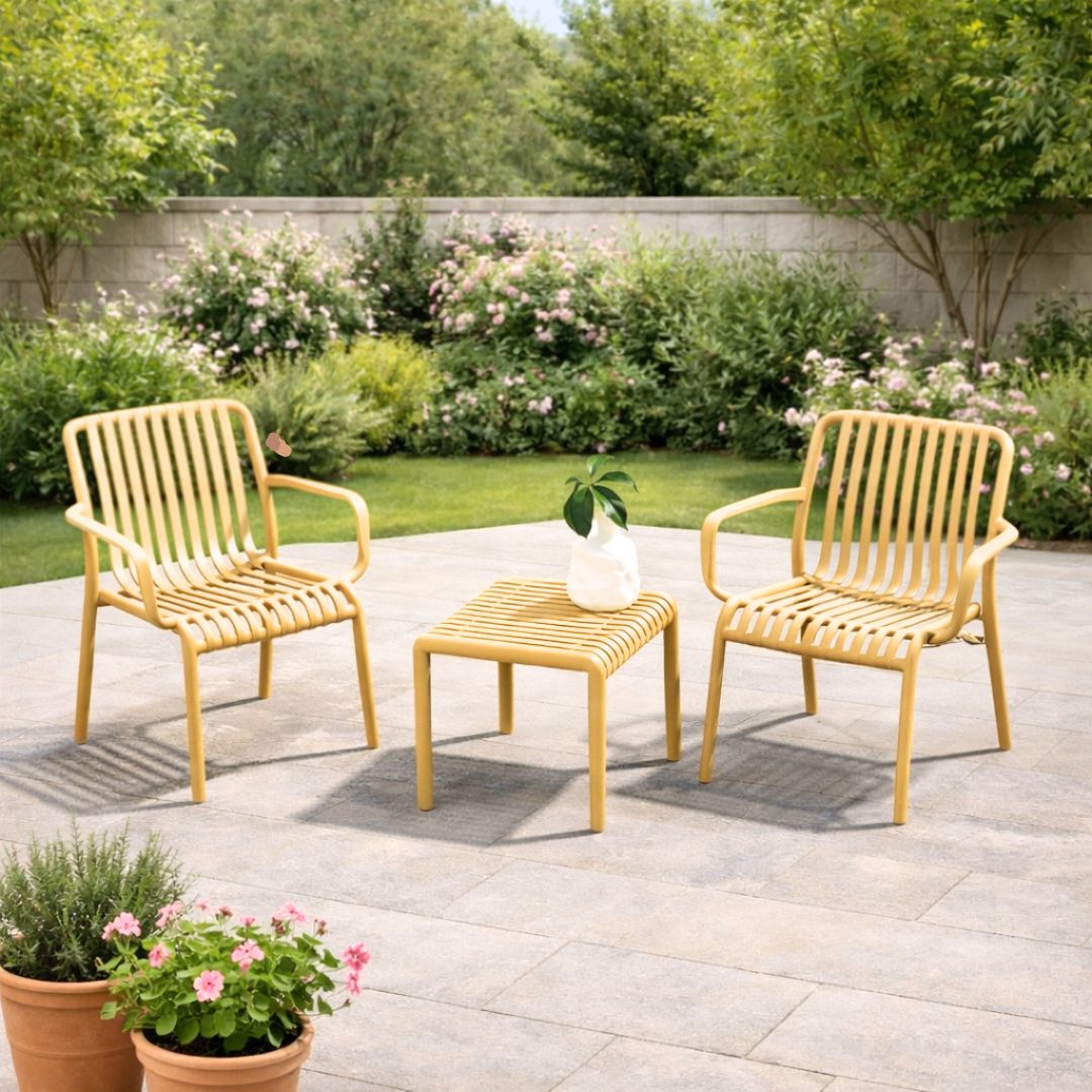 פינת ישיבה זוגית דגם טופז בצבע קאמל