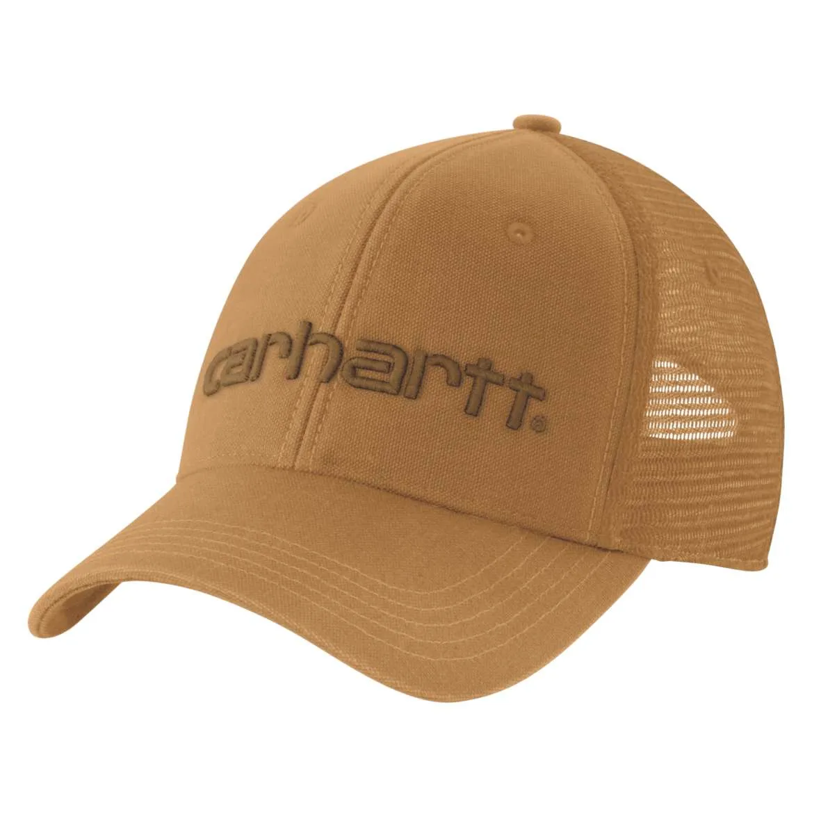 כובע מצחייה Carhartt Dunmore מכותנת קנבס עם רשת – דגם 101195