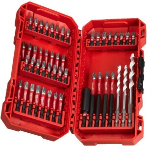 סט ביטים ומקדחים אוניברסלי 48 חלקים SHOCKWAVE Impact MILWAUKEE
