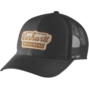 כובע מצחייה Carhartt WORKWEAR מטוויל עם רשת גמישה – דגם 106738