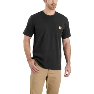 חולצת טי לעבודה Carhartt K87 עם כיס – דגם 103296